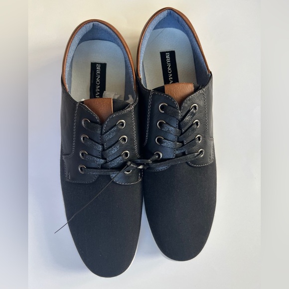 NWOT Bruno Marc Rivera Oxford-Inspired Textile Upper Sneakers Lace Up Size 9.5 - Picture 3 of 7